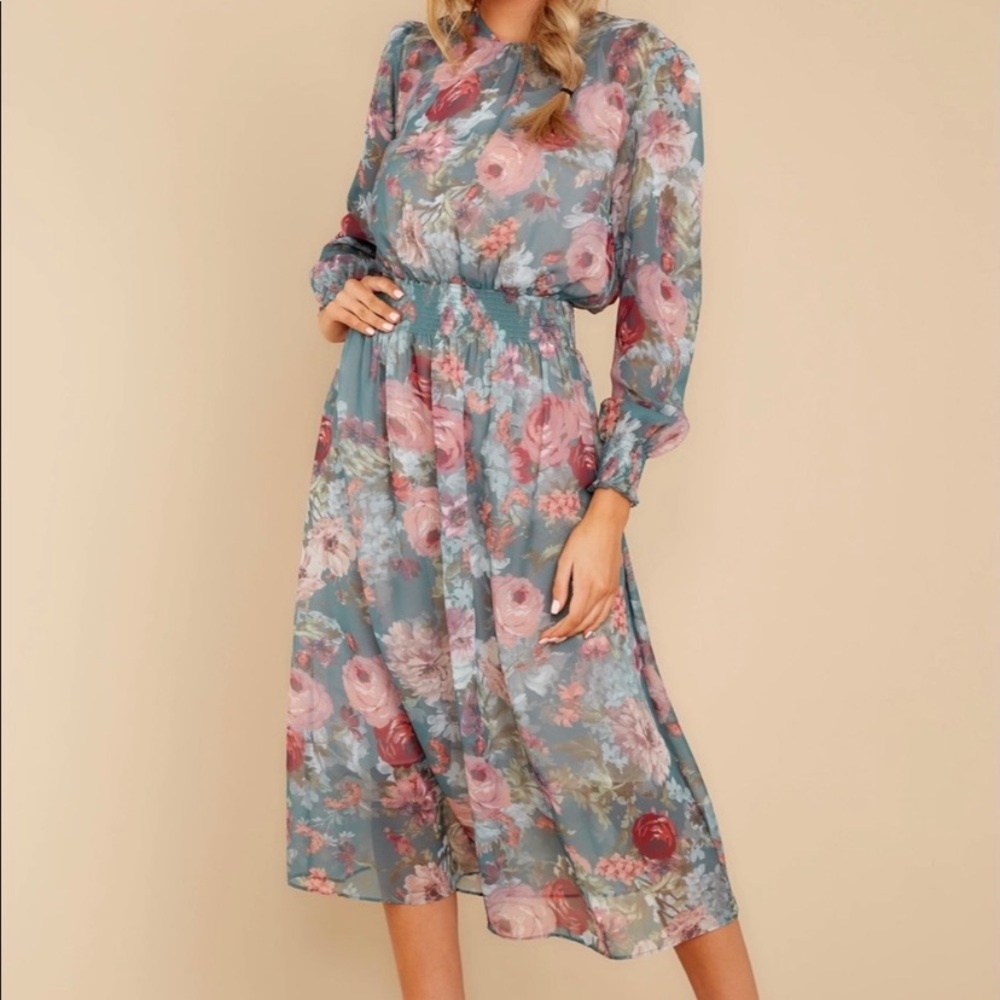 Red dress boutique never worn